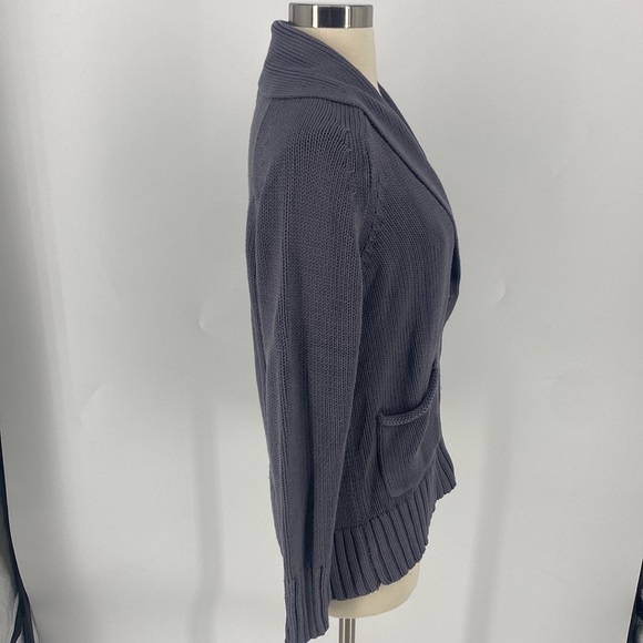 J. Crew Silk Knit V-Neck Long Sleeve Button Down Sweater - Picture 3 of 16